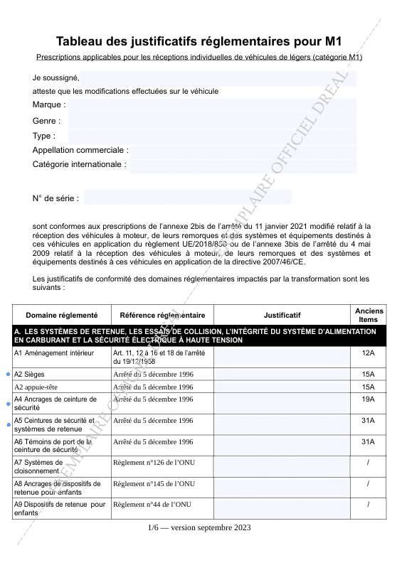 Exemple de tableau de calcul de répartition des charges et des essieux pour dossier RTI VASP DREAL.